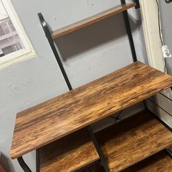 wood coffee bar table