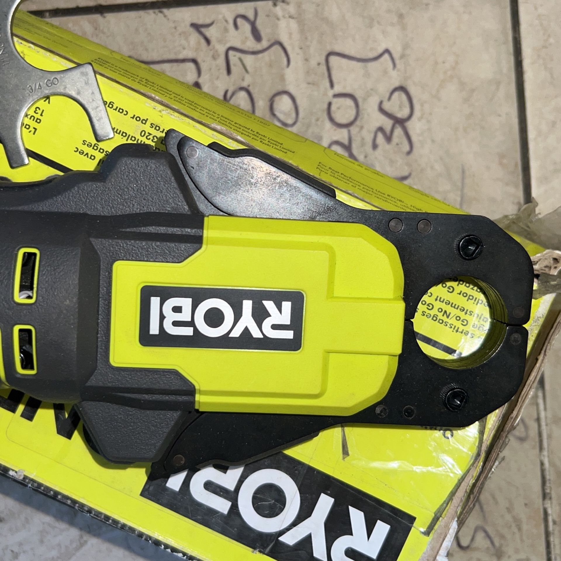 Ryobi ONE+ 18V PEX Crimp Ring Press Tool (Tool Only) for Sale in Garden