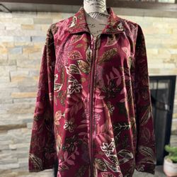 Women's Sz. Lg 80's-90' Vintage Blair Retro Funky Hip Hop Windbreaker Jacket long sleeve elastic waistline. This jacket is beautiful, like new. #windb