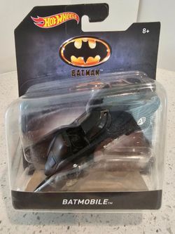 Hot Wheels Premium Batman 1:50 Scale Die-Cast Batmobile (1989 Movie Version) - Brand New On Card