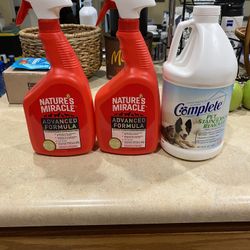 Carpet/upholstery  Cleaner. Pet Stain remover