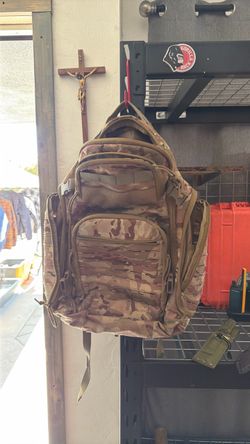 Tactical Multicam Backpack with MOLLE