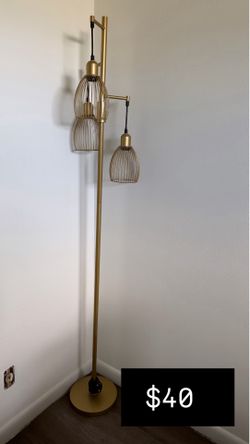 MODERN GOLD LAMP