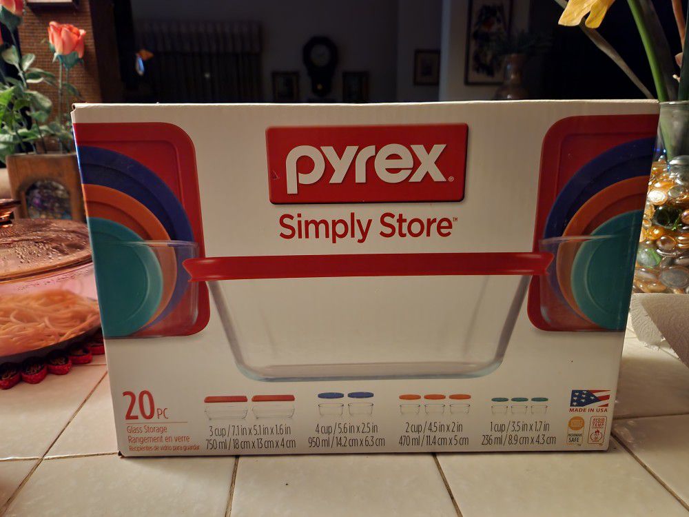 Pyrex Simply Store 20 Piece Storage Set