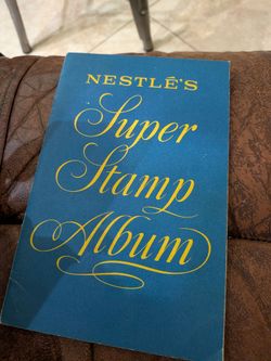 Vintage Nestlè stamp book
