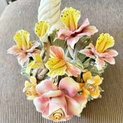 Porcelain Floral Decor