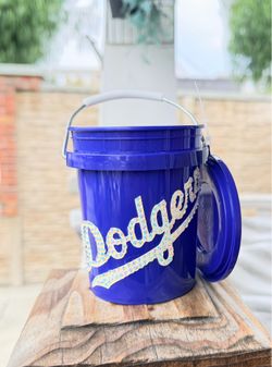 Dodgers mini bucket