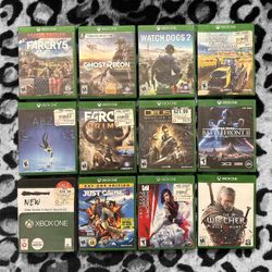 (12) Xboxone Games 