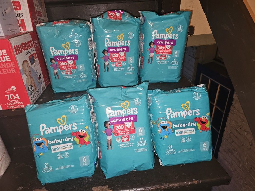 Pampers Size 6