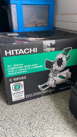 Hitachi 10” 255 mm Compound Miter Saw
