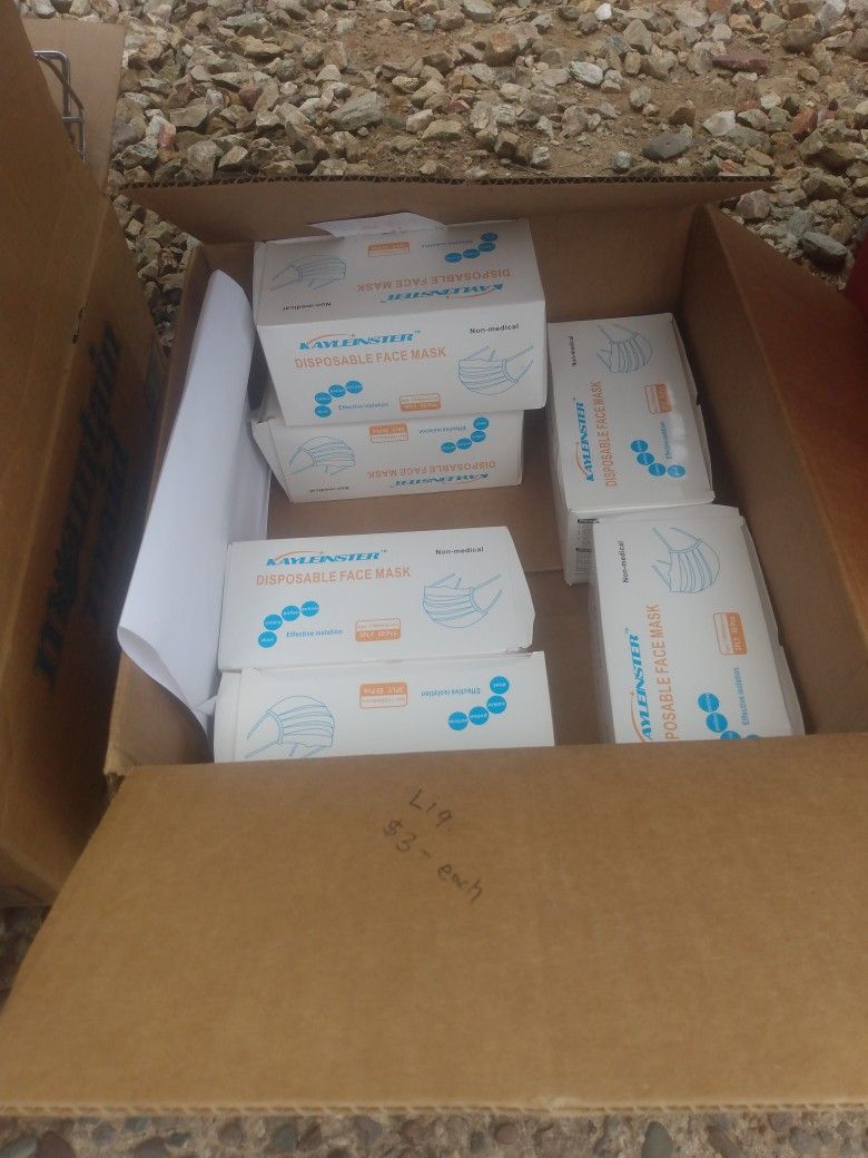 Disposable Face Mask Box Of 50