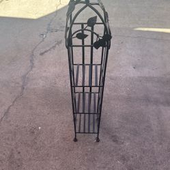 Wrought Iron shelf stand