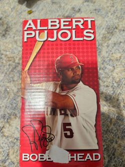 Albert pujols bobblehead angels