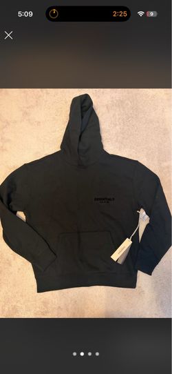 Essentials hoodie in black