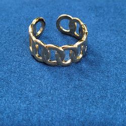 14 karat gold plated ring