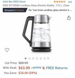 Glass Electric Kettle OXO