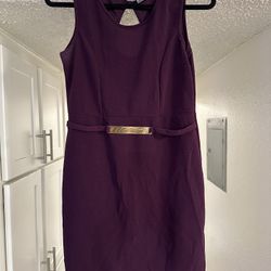 Deep Purple Dress