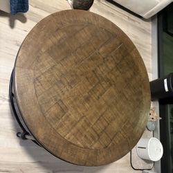 Rustic Solid Wood Coffee Table (Roslin)