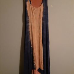 Pink Lotus Medium Tie Dye Dress