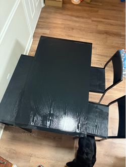 Table and chairs