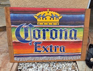 Corona extra wooden frame