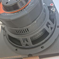 MEMPHIS ( 1 ) 10 INCH 2 OR 4 OHM SELECTABLE VOICE COIL CAR SUBWOOFER 600 WATTS