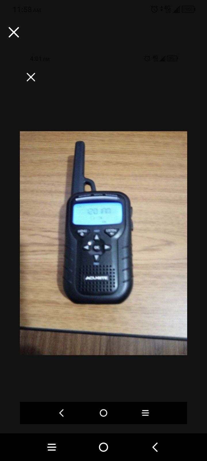 Acu-Rite Weather Alert Radio