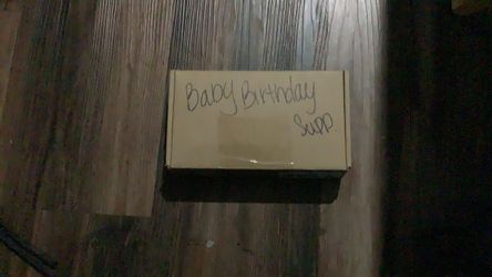 Baby birthday supplies