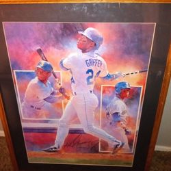 Ken Griffey Jr. Signed Picture Frame 217/500