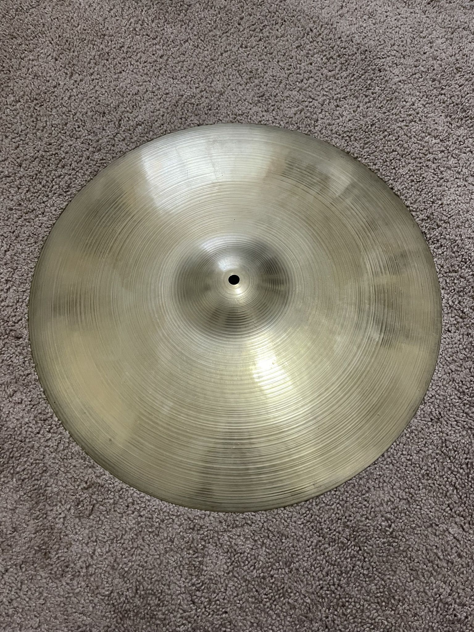 Zildjian 1960s Stamp 20” Medium Ride Cymbal 2297g $200!!