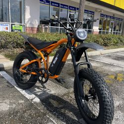 BigNiu 40MPH Fat Tire Electric Bike Long Range ebike Financing Deal! $10 To $100 Down Payment! 