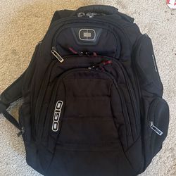 Ogio Gambit Laptop Backpack Mens Back Pack - Black