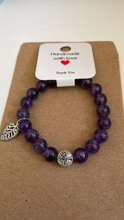 Amethyst Bracelet (handmade)