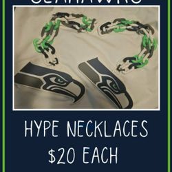 Seahawks Hype Necklaces 