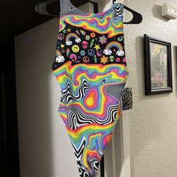 Freedom Ravewear Sideboob Bodysuit