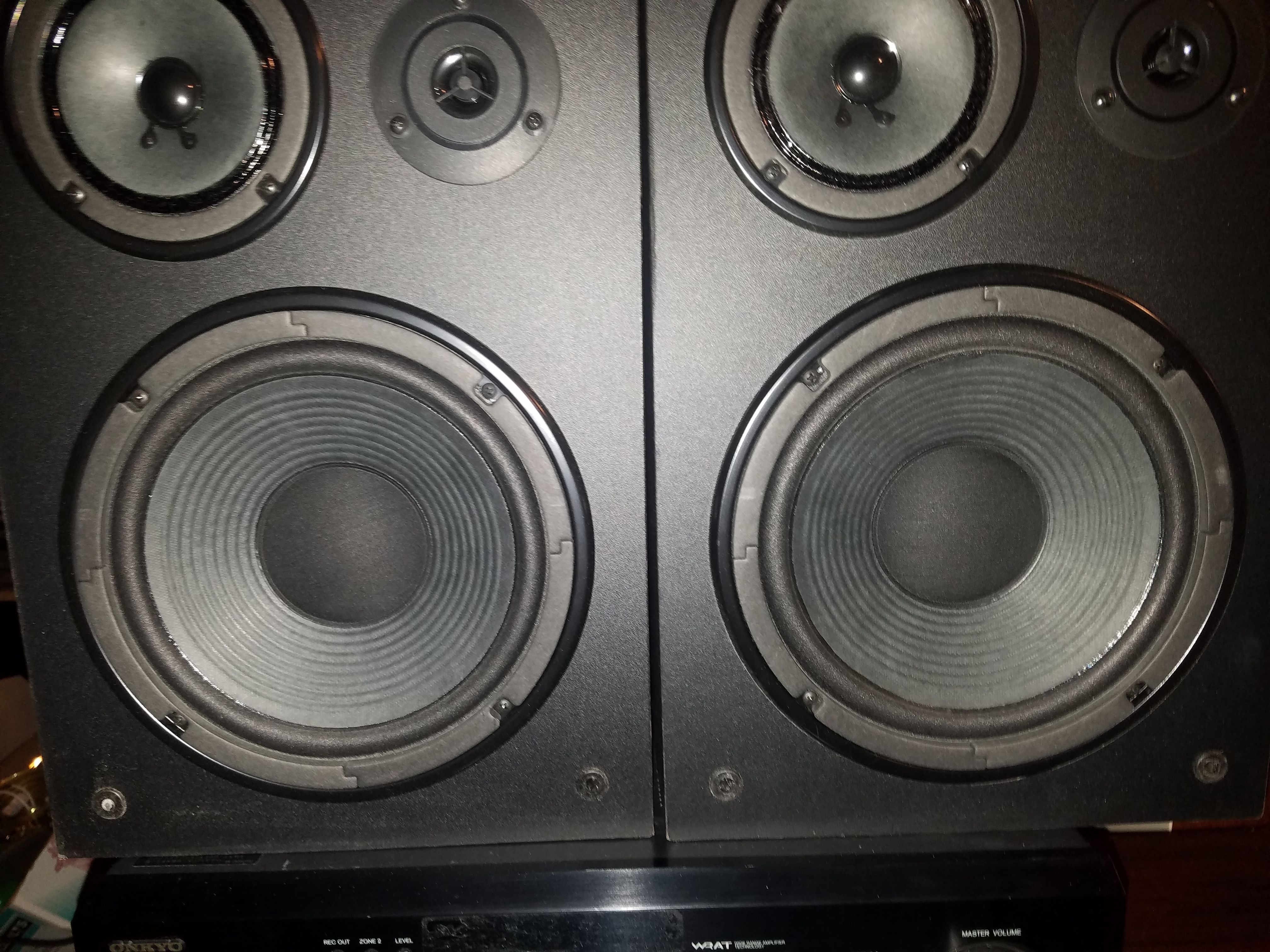 Nice working yamaha bookshelf speakers yamaha model ns-a636 studio speakers 3 way 140 watts