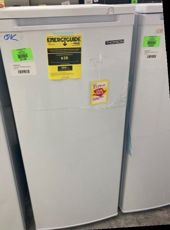 Thomson 6.5 cu UpRight Deep Freezer tfrf690 Upright