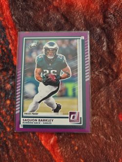2025 Panini Donruss Football Saquon Barkley
