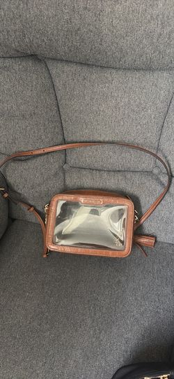 Michael Kors clear crossbody bag