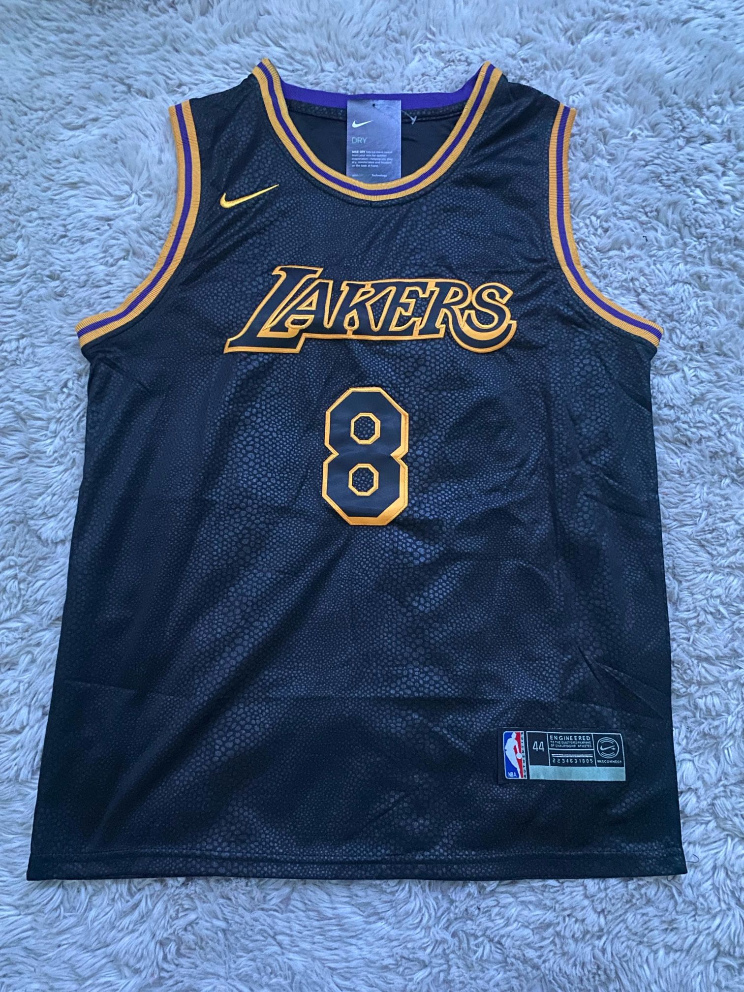 Nike Los Angeles Lakers Kobe Bryant Black Mamba City Edition Swingman Jersey