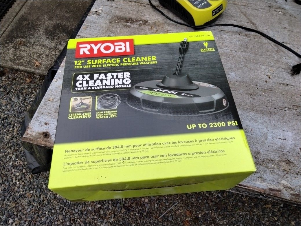 Ryobi 12" Surface Cleaner Pressure Washer