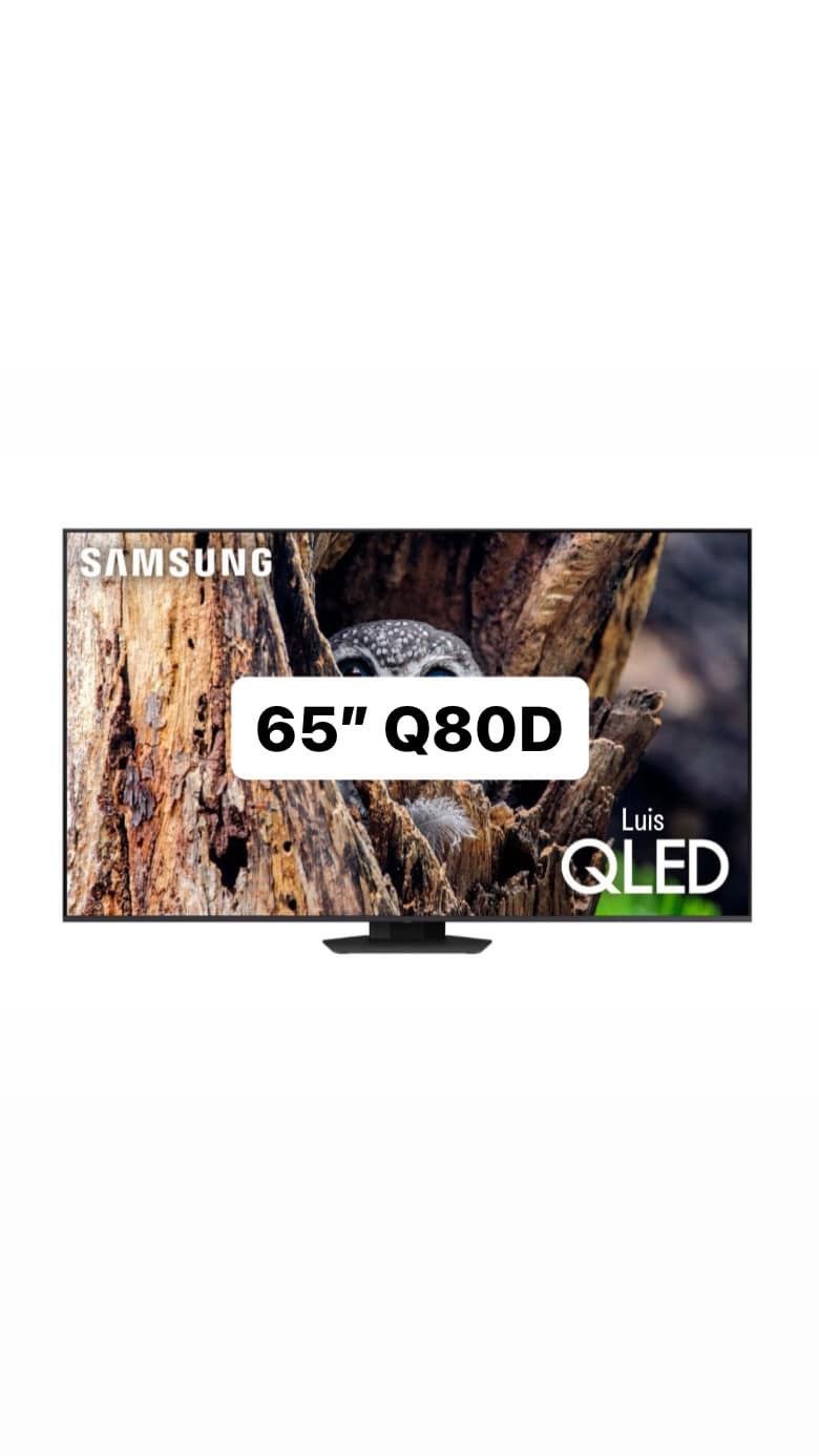 SAMSUNG 75-Inch Class QLED 4K Q80D Series Quantum HDR, Dual LED, Object Tracking Sound Lite, Q-Symphony, Motion Xcelerator Turbo+, Gaming Hub, Smart T