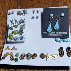 Earrings Posts  20 Pairs