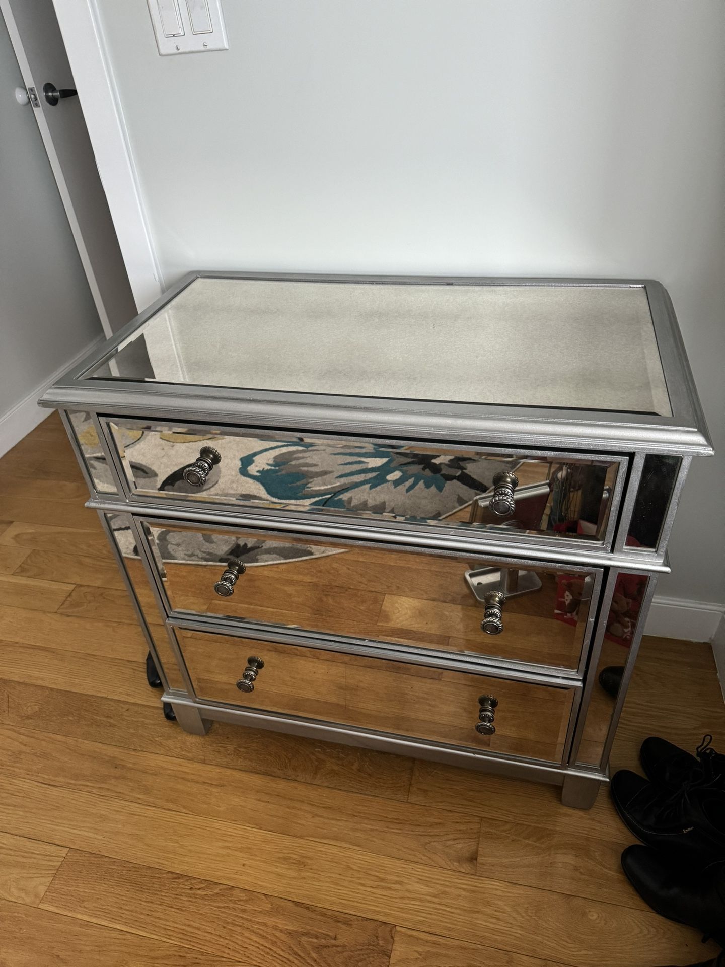 Pier 1 Mirrored Dresser Drawers