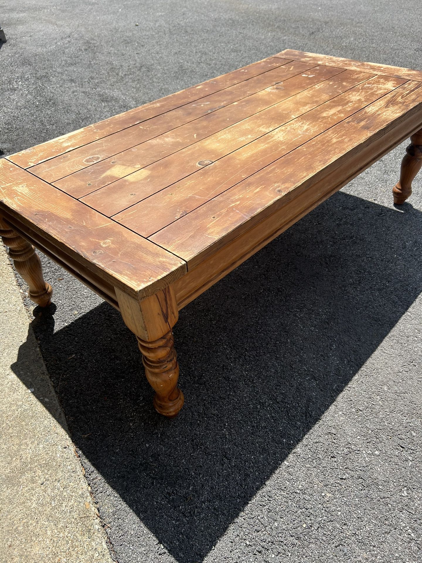 Wood Coffee Table