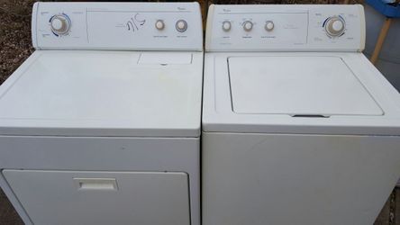 Washer and dryer