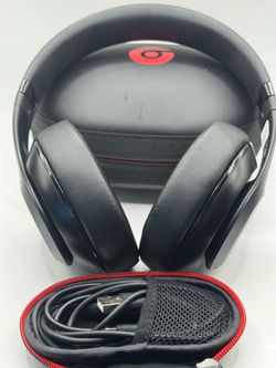 (Authentic) Matte Black Beats Studio Bluetooth Wireless Headphones with Noise Canceling #2314