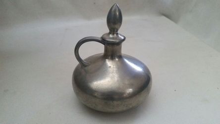 Royal Holland pewter lamp pitcher