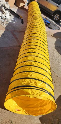 Mounto Heavy Flexible PVC Ducting Hose 30 Inches x 25 Ft.