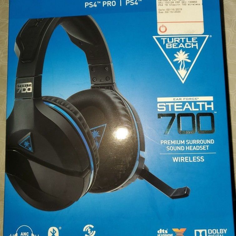 Stealth 700 1st Gen Turtle Beach Headset For Ps4
